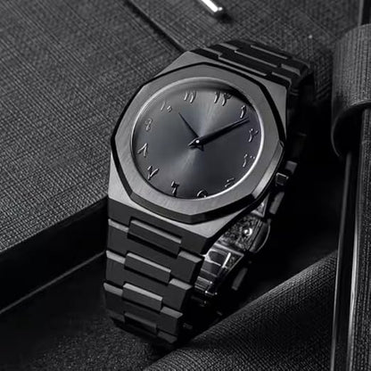 Arabic Black Aura Watch - Premium Limited Edition Timepiece