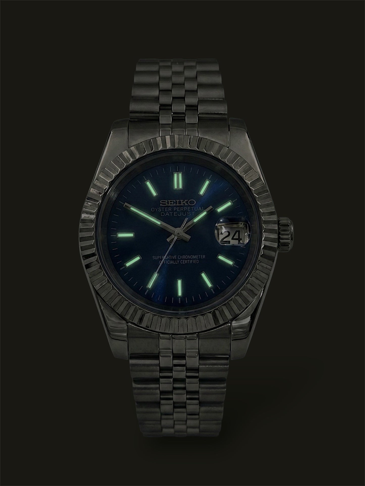 Dark Blue - Datejust Mod