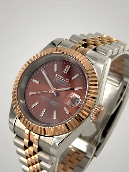 Chocolate - Two-tone Datejust Mod