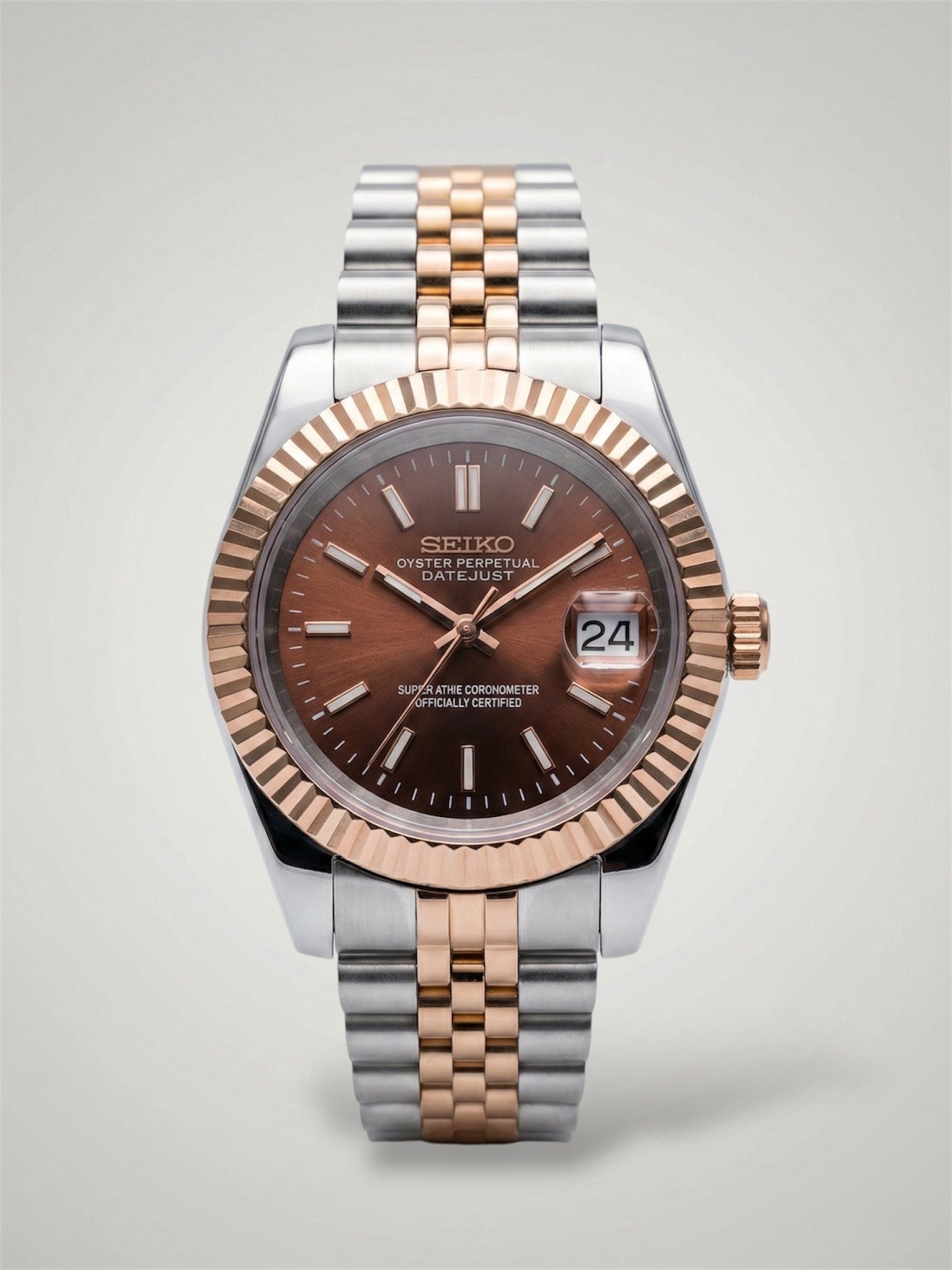 Chocolate - Two-tone Datejust Mod