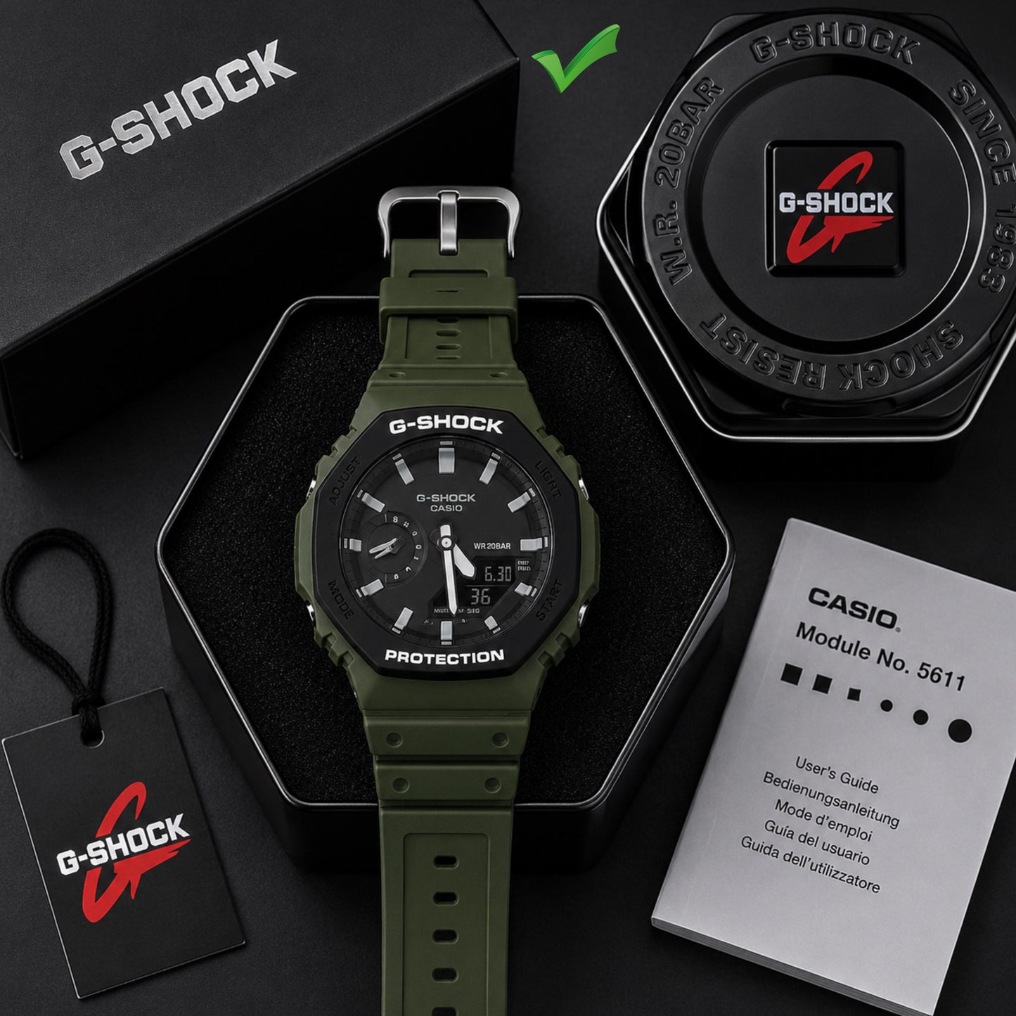 Casio G-Shock GA-2100 All colors available