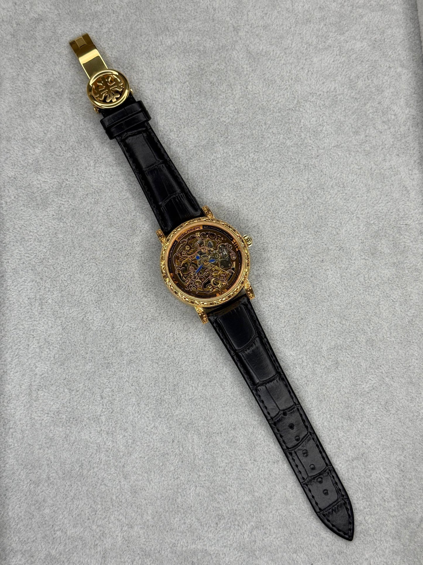 Patek philippe Skeleton Automatic Mechanical Wrist Watch