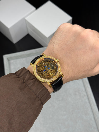 Patek philippe Skeleton Automatic Mechanical Wrist Watch