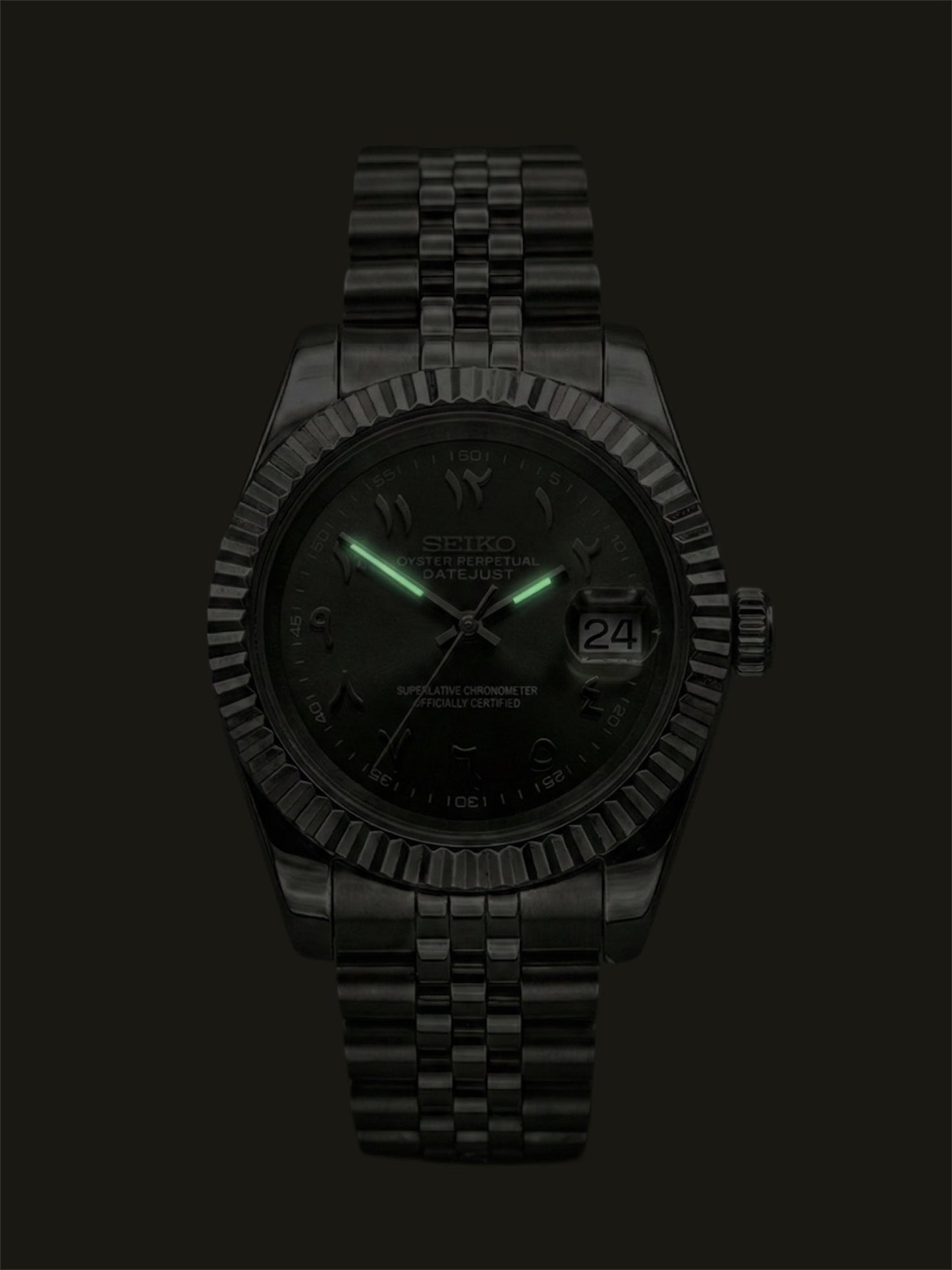 Green Arabic - Datejust Mod